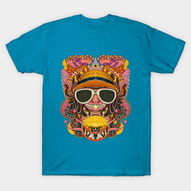 Wally Walnuts by Voodoo Salad T-Shirt by Elevated Focusion 